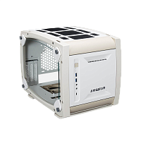 IW-CS-EXPLORER-BWHI Корпус без блока питания/ Case InWin Explorer, Mini-Tower, TG, 3x120mm ARGB, 2xUSB-A 3.0 + 1xUSB-C 3.2, mITX Bone White