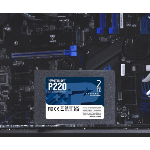 P220S2TB25 Твердотельный накопитель Patriot SATA-III 2TB P220S2TB25 P220 2.5" [P220S2TB25] фото 4
