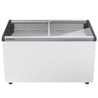 EFI3503-40G79 Морозильный ларь Liebherr/ Морозильный ларь,82,5*125,5*68 см, 355/249 л,белый,Стеклянная сдвижная крышка, корзины и замок в комплекте, светодиодная LED подсветка