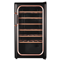 Винный шкаф/ Винный шкаф MAUNFELD MFWC-85SB34, ВхШхГ 875х480х490 мм, полезный объем 85 л, количество бутылок 34, электронный термостат, сенсорное управление, LED освещение, стандартный компрессор, цвет черный