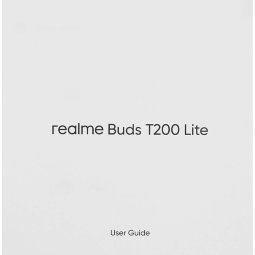 6941764454491 Гарнитура внутриканальные Realme Buds T200 Lite черный беспроводные bluetooth в ушной раковине (6941764454491) фото 3 6941764454491 Гарнитура внутриканальные Realme Buds T200 Lite черный беспроводные bluetooth в ушной раковине (6941764454491) фото 3