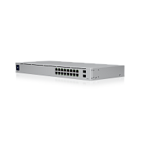 USW-16-POE Коммутатор/ 16-port, Layer 2 PoE switch with a silent, fanless cooling system.42W total PoE availability