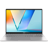 90NB16T2-M00990 Ноутбук/ ASUS M3607KA-SH131 16"(1920x1200 OLED)/AMD Ryzen AI 5 330(2Ghz)/16384Mb/512PCISSDGb/noDVD/Int:Shared/Cam/BT/WiFi/70WHr/war 1y/1.7kg/Cool Silver/DOS