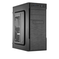 FZ-031-SX450-U31 Корпус с блоком питания 450Вт./ Case Forza ATX, 450W, 1xUSB2.0+1xUSB3.0, Black, w/o FAN, 8 cm fan PSU, power cord