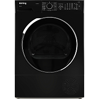 KD60HP109N Сушильная машина KORTING/ Сушильная машина KORTING , ГЛУБИНА 63.9 см, макс загрузка 10 кг, электронное управление, LED индикация настроек и доп функций, Цифровой дисплей, 15 програм, Сушка по времени, Съемный резервуар для слива конденсата, Теп