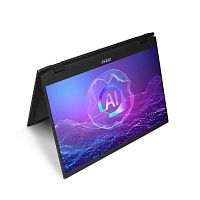 9S7-159631-085 Ноутбук MSI Summit Pro 16 AI A2HVETG-085RU Core Ultra 7 255H 32Gb SSD1Tb NVIDIA GeForce RTX4050 6Gb 16" IPS Touch QHD+ (2560x1600) Windows 11 Pro black WiFi BT Cam (9S7-159631-085)