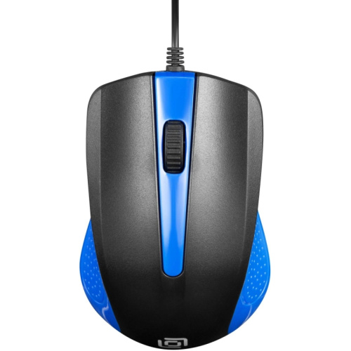 288233 Мышь Oklick 225M черный/синий оптическая 1200dpi USB 3but (288233) 288233 Мышь Oklick 225M черный/синий оптическая 1200dpi USB 3but (288233)