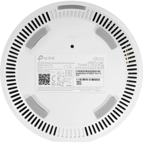 DecoX10(1-pack) Точка доступа/ AX1500 Whole Home Mesh Wi-Fi 6 System фото 5 DecoX10(1-pack) Точка доступа/ AX1500 Whole Home Mesh Wi-Fi 6 System фото 5