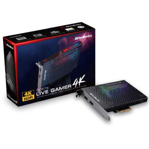 LIVEGAMER4K Карта видеозахвата Avermedia LIVE GAMER 4K GC573 внутренний PCI-E [LIVE GAMER 4K] фото 2