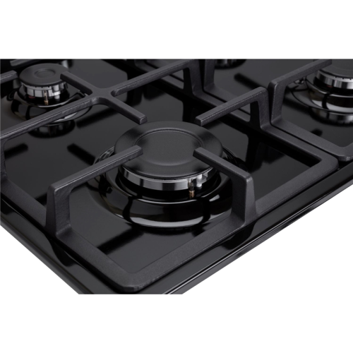 Встраиваемые газовые панели Graude/ Газ, 60 см, 4 конфорки, черный цвет фото 4