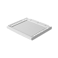 DS592W Соединительный элемент для сушильной машины KUPPERSBERG/ Соединительный элемент для сушильной машины KUPPERSBERG, выдвижная полка, цвет белый