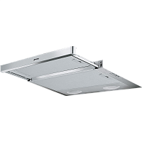 KSET61E2 Встраиваемая вытяжка SMEG/ В х Ш х Г: 17.5 х 59.8 х 30 см, 310 м3/ч, 3 скорости,подсветка, 57 дБ, электромеханическое управление, серебристая