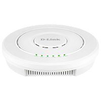 DWL-7620AP/UN/A1A Точка доступа/ DWL-7620AP AC2200 Wi-Fi Unified PoE Access Point, 2x1000Base-T LAN, 2x4dBi (5GHz)/3dBi (2,4GHz) internal antennas, RJ45 Console, w/o power adapter