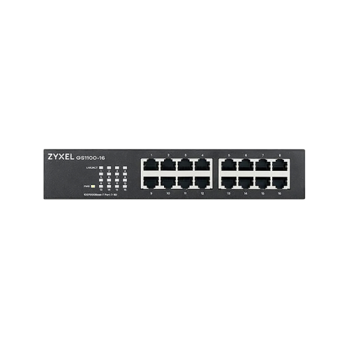 GS1100-16-EU0103F Коммутатор/ ZYXEL GS1100-16 Switch, 16xGE, rack 19 ", silent фото 4