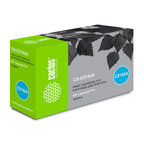 -/ Картридж лазерный Cactus CS-CZ192A CZ192A черный (12000стр.) для HP LJ Pro M435nw -/ Картридж лазерный Cactus CS-CZ192A CZ192A черный (12000стр.) для HP LJ Pro M435nw