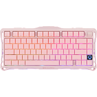6972448923590 Игровая клавиатура/ Механическая беспроводная клавиатура Gravastar Mercury K1 P PNK