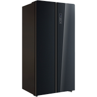 KNFS91797GN Холодильник Korting/ Холодильник Side-By-Side, А+, инверторный компрессор, cенсорное управление Smart Touch, Full NO FROST, Dynamic Air Cooling, скрытые ручки, режимы «Супер заморозка» и «Супер охлаждение», LED освещение камеры, 2 ящика для ов