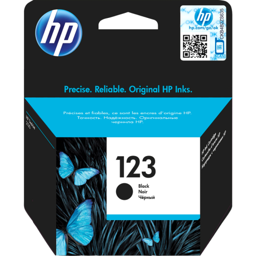 Картридж/ HP 123 Black Ink Cartridge