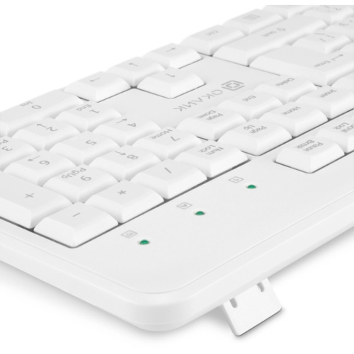 1875235 Клавиатура Oklick K225W белый USB беспроводная Multimedia (1875235) фото 10 1875235 Клавиатура Oklick K225W белый USB беспроводная Multimedia (1875235) фото 10