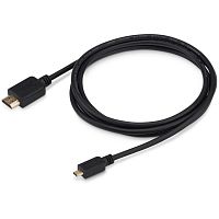 MICROHDMI-HDMI-1.8 Кабель аудио-видео Buro HDMI 1.4 HDMI (m)/Micro HDMI (m) 1.8м. черный (MICROHDMI-HDMI-1.8)