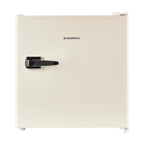 MFF50RBG Холодильник/ Компактный холодильник MAUNFELD, ВхШхГ 495х470х445 мм, 50 л, цвет бежевый, ретро стиль фото 3