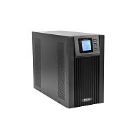 POWERMANOnline3000IN(IEC320) Источник бесперебойного питания/ POWERMAN Online 3000, LCD, double conversion, 3000VA, 2700W, 8 pieces IEC320 C13 and 1 piece IEC320 C19 with backup power supply, USB, RS232, SNMP slot, EPO connector, 12V 9Ah battery 6 pcs., 1