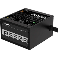 GP-P550B Блоки питания/ Power Supply Gigabyte GP-P550B, 550W 80+ Bronze (ATX, 2.31, Non-modular, 1x24(20+4)pin, 1x4+4-pin CPU, 3xMolex, 2x6+2-pin PCIe, 6xSATA3, Active, 120x120mm, 150x140x86mm, APFC, black)
