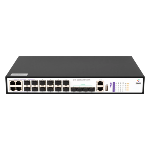SNR-S2995G-12FX-UPS Коммутатор/ Управляемый коммутатор уровня 3 SNR-S2995G-12FX-UPS