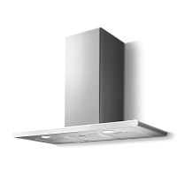 GALAXYWHIX/A/80-PRF0009822B Вытяжка ELICA/ Т-образная, 80 см, 1200 м3, белое стекло+нержавеющая сталь