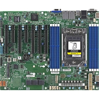 MBD-H12SSL-I-B_bundle Системная плата/ MB Supermicro H12SSL-I, ATX, 1xSP3 7003/7002 EPYC, 8 DIMM DDR4 R ECC, AST2500 ,5 PCI-E 4.0 x16 + 2 PCI-E 4.0 x8, 2 M.2 pcie 4.0 NVMEx4 2280/110