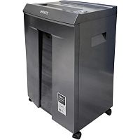 OK0805S300 Шредер Office Kit S300 0,8x5 черный (секр.P-7) фрагменты 8лист. 33лтр. пл.карты CD