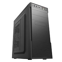 FZ-031 Корпус без блока питания/ Case Forza ATX, 1xUSB2.0+1xUSB3.0, Black, w/o FAN, w/o PSU