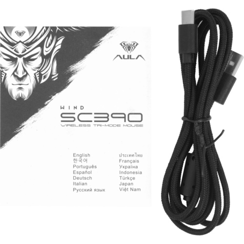 6978080505569 Игровая мышь/ Беспроводная игровая мышь AULA SC390 Чёрный фото 7 6978080505569 Игровая мышь/ Беспроводная игровая мышь AULA SC390 Чёрный фото 7