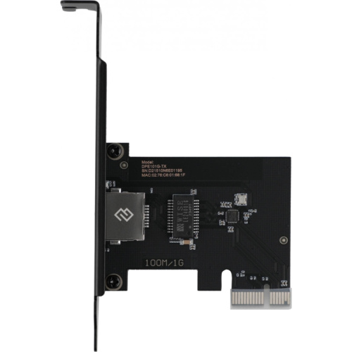 DPE101G-TX Сетевая карта Gigabit Ethernet Digma DPE101G-TX PCI Express фото 3