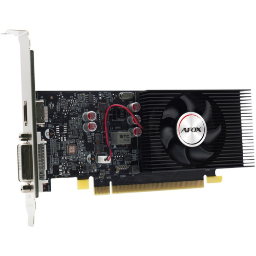 AF1030-4096D4L7 Видеокарта Afox GT1030 4GB GDDR4 64bit DVI HDMI 1FAN LP RTL фото 2 AF1030-4096D4L7 Видеокарта Afox GT1030 4GB GDDR4 64bit DVI HDMI 1FAN LP RTL фото 2