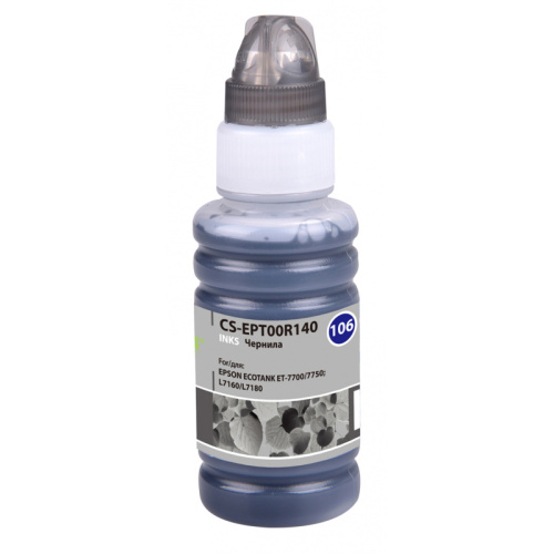 CS-EPT00R140 -/ Чернила Cactus CS-EPT00R140 106BK фото черный 70мл для Epson L7160/L7180 CS-EPT00R140 -/ Чернила Cactus CS-EPT00R140 106BK фото черный 70мл для Epson L7160/L7180