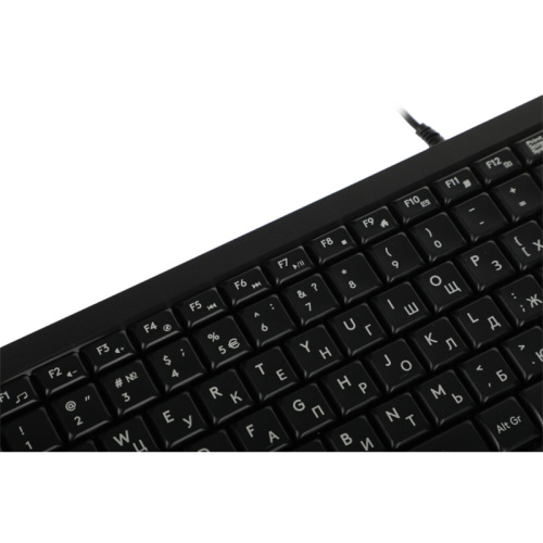 FK15BLACK Клавиатура A4Tech Fstyler FK15 черный USB (FK15 BLACK) фото 22