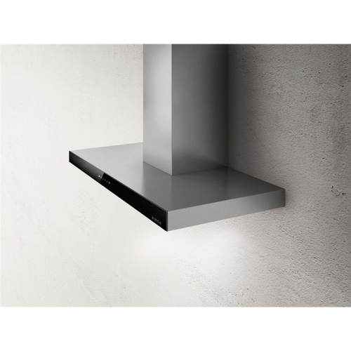 JOYBLIX/A/90-PRF0104626A Вытяжки ELICA/ Вытяжка настенная, 90x114x45.5см, чёрное стекло + нержавеющая сталь фото 3