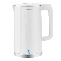 MGK-633WH Чайник MAUNFELD/ Чайник, объем 1.7 л, отключение при закипании, цвет белый