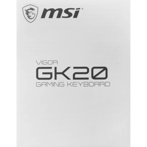 S11-04RU230-CLA Клавиатуры/ VIGOR GK20 RU фото 5 S11-04RU230-CLA Клавиатуры/ VIGOR GK20 RU фото 5
