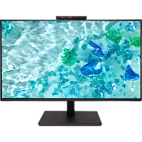 UM.HB7CD.602 Монитор/ ACER Vero B277UD6bmiiprczx 27'', ZeroFrame, Black, PCR 85%+OBP 5%, 16:9, IPS, 2560x1440, 4 (GTG)ms, 350cd, 120Hz, 2xHDMI(2.0) + 1xDP(1.4) + SPK + Audio Out + USB 3.2x3+USB-B (1up 3down) + Adj. Webcam 5M IR/Mic array, Speakers 2Wx2, s