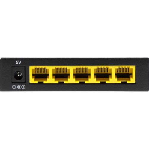OS1205/A1A Коммутатор/ Unmanaged Switch 5x100Base-TX, metal case