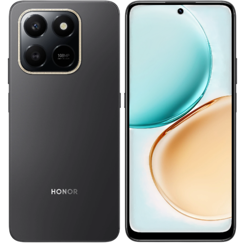 5109BXJT Смартфон HONOR X7d 6+128Gb чёрный (5109BXJT)