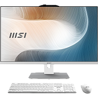 9S6-AF8232-1468 Моноблок/ Modern AM272P 1M-1468XRU 27"(1920x1080 IPS)/Intel Core 5 120U(1.4Ghz)/16384Mb/512PCISSDGb/noDVD/Int:Intel® Graphics/Cam/BT/WiFi/war 1y/7.5kg/White/noOS + Wireless KB+M