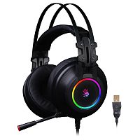 G528C Наушники с микрофоном A4Tech Bloody G528C черный 2м мониторные USB оголовье (G528C)