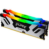 KF564C32RSAK2-32 Память оперативная/ Kingston 32GB 6400MT/s DDR5 CL32 DIMM (Kit of 2) FURY Renegade RGB XMP