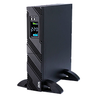 SPR-1000LCD ИБП SPR-1000, линейно-интерактивный, 1000 ВA, 800 Вт, LCD, Rack/Tower, 8 розеток IEC320 C13 с резервным питанием, USB, RS-232, слот под SNMP карту, защита RJ45, ШхГхВ 428x453x84 мм, 18.3 кг/ UPS POWERCOM SPR-1000, line-interactive, 1000 VA, 80