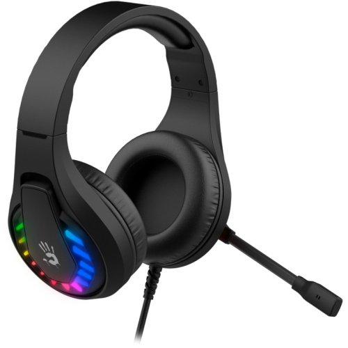 G230 Наушники с микрофоном A4Tech Bloody G230 черный 2м накладные USB оголовье (G230) фото 5 G230 Наушники с микрофоном A4Tech Bloody G230 черный 2м накладные USB оголовье (G230) фото 5