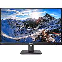 279P1(00/01) Монитор/ Philips 279P1 (00/01) 27'', 3840x2160, IPS, 50M:1, 350cd, 4ms, 2*HDMI 2.0, DP 1.4, 4*USB, Type-c 90W, Speakers , h. adj 150, pivot, VESA, 3Y, Black