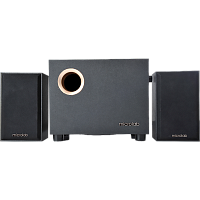 6974229060135 Акустическая система/ Колонки Microlab M-105BT (2.1; 2,5 Вт х 2 + 5 Вт , Выход 2RCA, Вход Bluetooth, 3,5 stereo)
